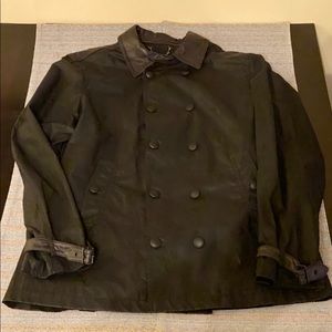 John Varvatos Star USA Short Trenchcoat